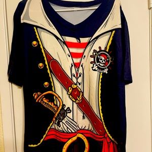 New pirate black T-shirt size XL